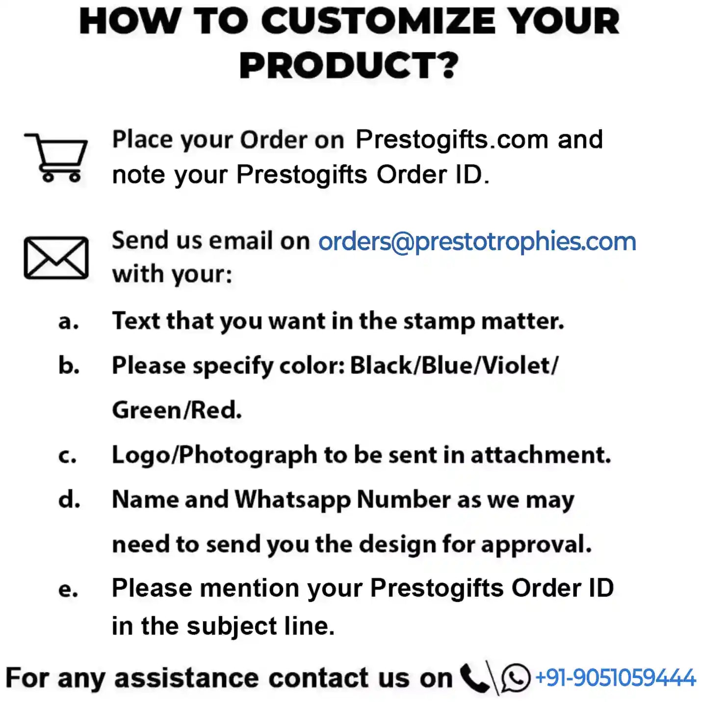Premium-quality Round Self Inkers Logo Stamps